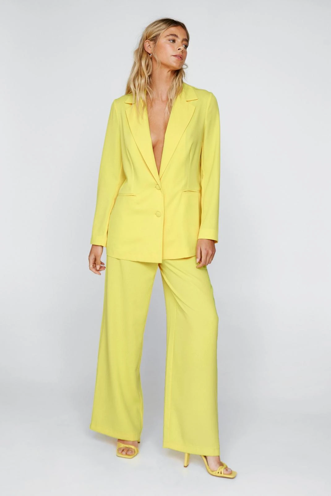 Satin Tailored Straight Leg Pants - Image 10